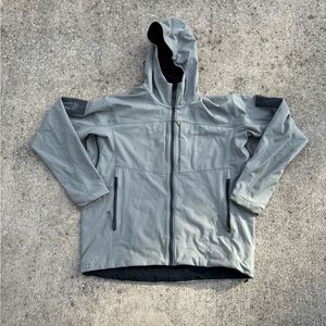 Gray Hooded Kryptek Jacket